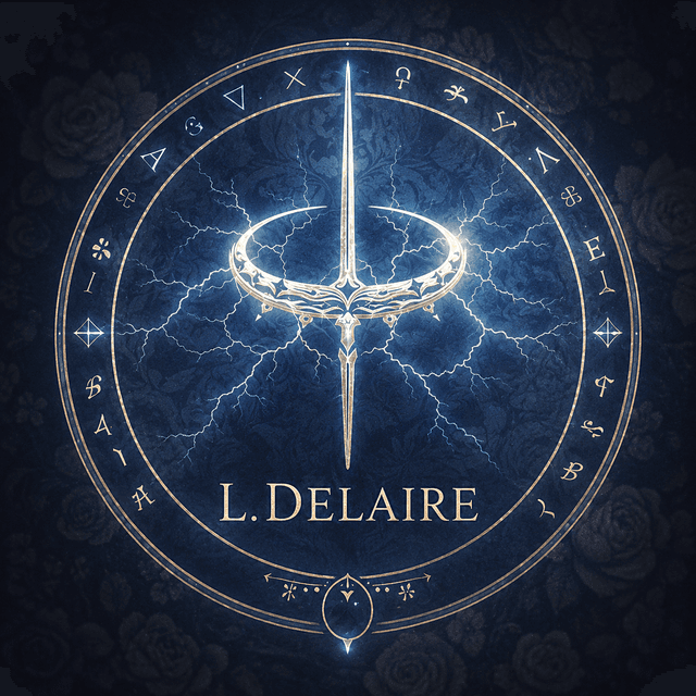 L. Delaire — The Diviners Series seal